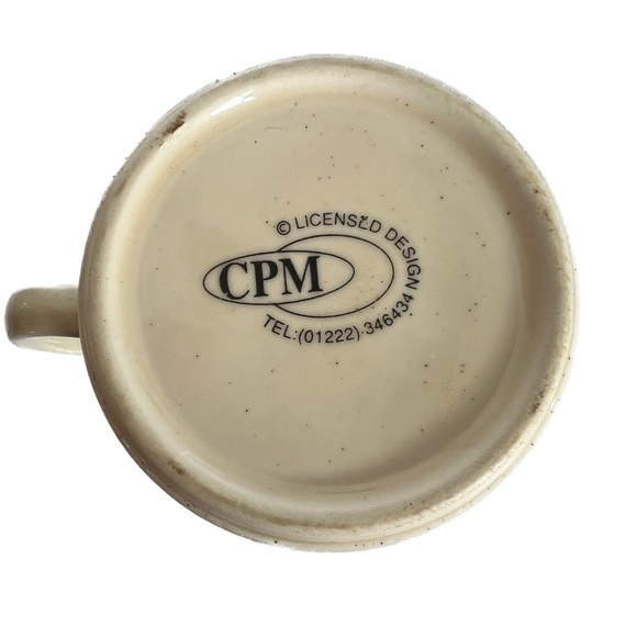 Mug CPM Wales is Magic Coffee Vintage Sheep I'm Welsh Stoneware Red Green - Picture 5 of 6